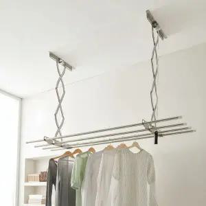 베란다 천장형 빨래건조대 올스텐 3단 190cm 실내 천정 건조걸이