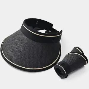 썬캡 버킷햅 모자 비치 왕골모자 바캉스모자 왕골