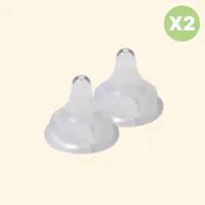 마더스콘 젖병 젖꼭지 교체용 5단계 XL 2개입 X2개