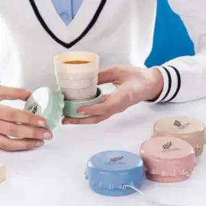 컵 접이식 콤팩트 캠핑용 휴대 아웃도어 야외용 등산용