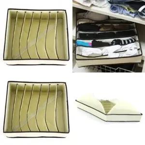 ( )속옷정리함 7칸 브래지어정리함 속옷보관함 속옷칸막이