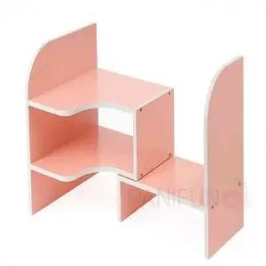 ( )코너 책상선반 핑크 정리용품 데스크정리 수납용품 책상정리선반 책상수납