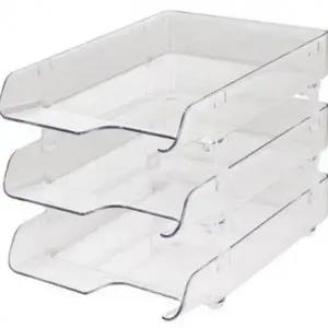 ( )정리대 사무용 조립식 책상 사무실 정리함 서류 투명