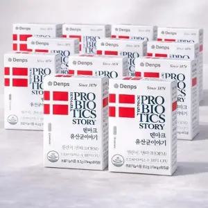 덴프스 덴마크 유산균이야기 170mg 60캡슐 12박스 프로바이오틱스