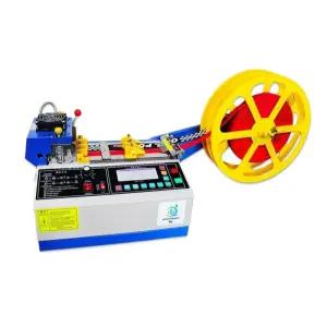 자동 웨빙 절단기 절단 고속 벨크로 테이프 냉온 커팅기