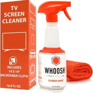 후쉬 프로 16.9온스 리필 가능한 TV 스크린 클리너 극세사 천 - 평면 OLED LCD 스마트 모니터 무독성 무취