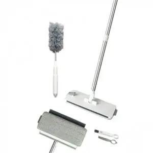 ( )삼정 올인원 마대걸레 빗자루 걸레 스퀴지 먼지떨이 솔 6in1 멀티청소기