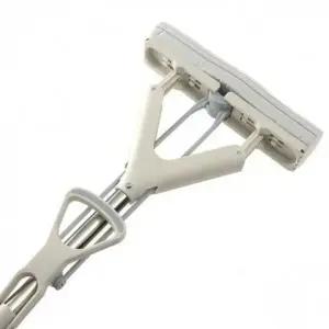 ( )조절 레버형 접이식 길이 물걸레 스펀지 밀대 청소