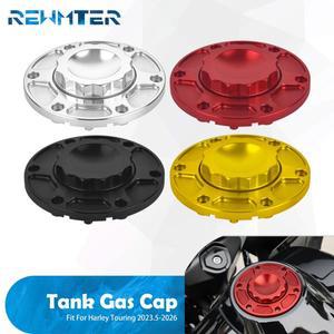 오토바이 연료 탱크 캡 통풍형 오일 가스 커버 할리 투어링 로드 킹 일렉트라 스트리트 글라이드 리미티드
