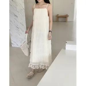 고퀄리티 레이스 드레스 뷔스티에 셀프웨딩 휴양지 리조트룩