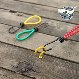 타프스트링줄 다용도 고무줄 탄성 끈 캠핑 타프 고정용 3개