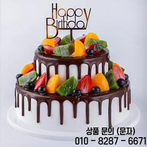 실리콘 케이크 모델 더블 레이어 가짜 장식 창 샘플 쇼 6/8 인치