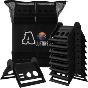 알라틱 32팩 4인치 플랫베드 가장자리 보호대 휴대용 케이스 포함 - 윈치 래칫 스트랩 화물 적재 트럭 배송