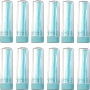 ROYHOO 15PCS 하드 콘택트렌즈 리무버 RGP 플런저 삽입기 소프트 하드렌즈 그린