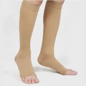 하지정맥 부종방지 오픈토 의료용 압박양말 종아리밴드 반스타킹