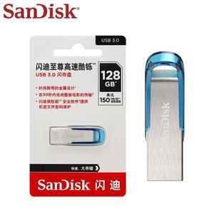 SanDisk USB 펜 드라이브, CZ73 플래시 32GB 스틱, PC용 메모리, 64GB, 128GB