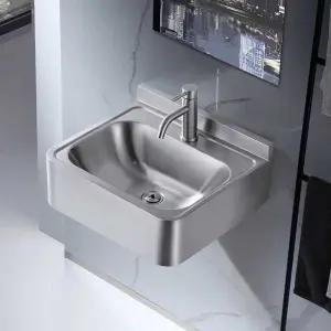 간이 세면대 스텐 간이세면대 손세정대 소형 스탠드형