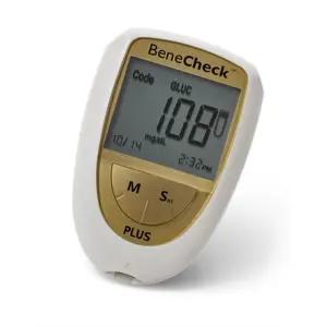 베네첵 혈당 요산 콜레스테롤 통합 혈당계 검사기 부모님선물 채혈침