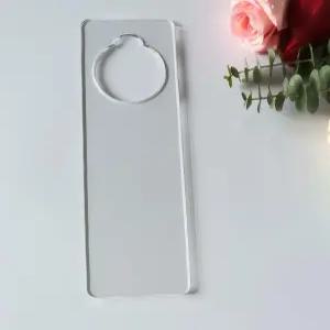 미완성 아크릴 문 손잡이 걸이 5개 그림 DIY 공예 가정 오피스 호텔 장식 비즈니스 용도 예술 및 위한 빈