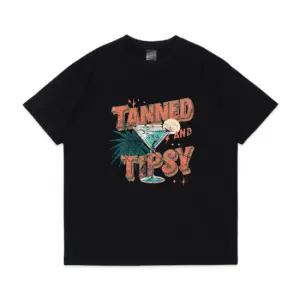 [지프라브] 남녀공용 오버핏 래쉬가드 반팔 비치웨어 여름 빅사이즈 티셔츠