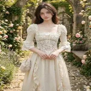 진심글로벌 브리저튼드레스 중세 빅토리아