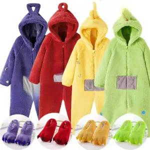 진심글로벌 텔레토비옷 단체복 캐릭터옷 코스프레