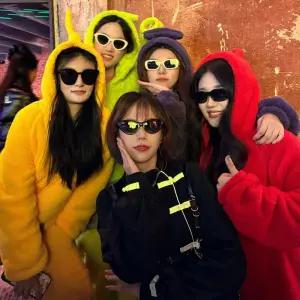 진심글로벌 텔레토비옷 텔레토비잠옷 우정 커플