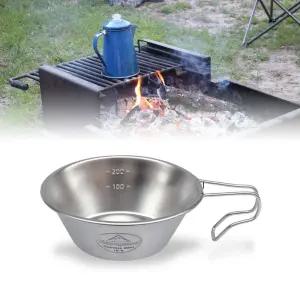 캠핑 손잡이 시에라 스텐컵 등산 백패킹 야외머그잔 캠핑컵