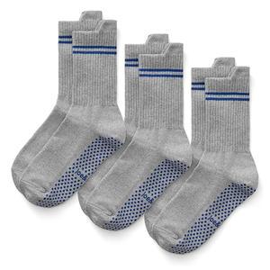 조 앤 벨라 그 양말 여성용 및 남성용 u2013 3팩 비스키드 병원 양말, 풀온 보조 기능 포함