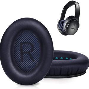 보스 호환 콰이어트 컴포트 35(QC35) 및 35 II(QC35 II) 헤드폰용 교체용 이어패드 1쌍