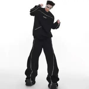 스파이더맨 남친 라운드 맨투맨 숄더 집업 세트 OPH1