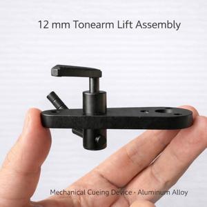 턴테이블용 수동 톤암 큐잉 리프트 키트  기계식 12mm 포스트 알루미늄 구조