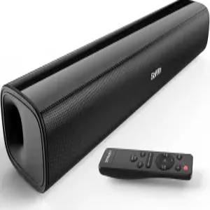 사이인 사운드 바 스마트 TV용 17인치 블루투스 5.3/광학/AUX 연결 TV/PC/게이밍/프로젝터용 벽걸이형 및