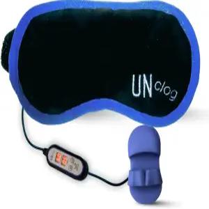 건조한 눈의 편안함을 위한 UNCLOG 온열 마스크 - 부드럽게 조절되는 따뜻한 테라피 재사용 가능한 USB