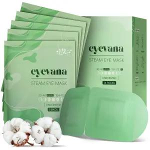 16팩 스팀 마스크 건조한 눈을 위한 엑스트라 딥 히트 자극에 대한 빠른 얼룩 퍼프 민감성 및 피로 일회용