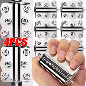 41Pcs 스테인레스 스틸 나비 경첩 자동 도어 클로저 스프링 가정용 플랫 스크린 창 재설정 리바운드