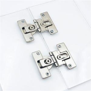 보이지 않는 조정 가능한 셀프 지원 180 도 숨겨진 경첩, 접이식 가구 장착 캐비닛 도어 수리 마운트 도구