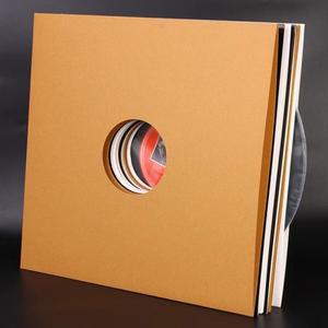 10pcs 비닐 레코드 슬리브 LP 커버 Resealable 외부 복합 크래프트 종이 가방 보관