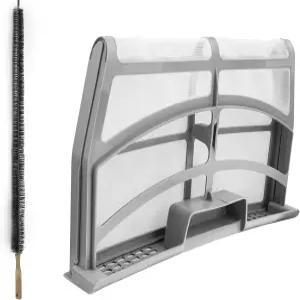 월풀 메이태그 켄모어 건조기를 대체하는 Earthtec W10859086 보푸라기 스크린 필터와 브러시 교체