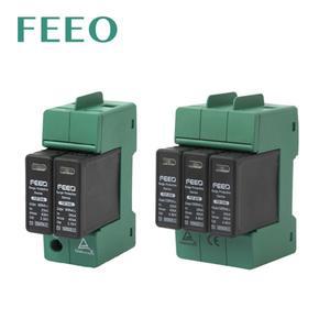 FEEO Photovolta DC SPD 2P, 3P, 600V, 1000V, Din 레일, 태양광 야외 전원 보호 장치, 집 서지