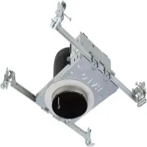 움푹 들어간 캔 조명을 위한 초 얕은 신축 LED 하우징의 HALO 4 120/277V 호환 4인치 트림 에어타이트 IC