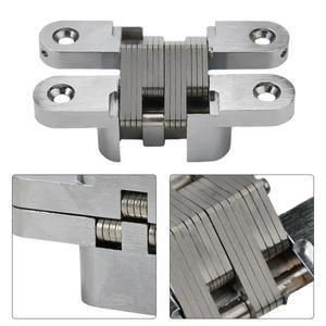 문짝 힌지 홈 개선, 보이지 않는 숨겨진 크로스 폴딩 스테인리스 스틸 아연 합금 바디, 고급 클럽
