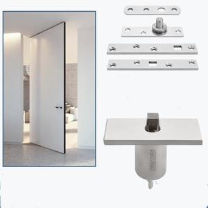 회전 도어 샘 피벗 힌지, 360 도 스크린 샤프트 버퍼 은폐 자동 유압 바닥 스프링