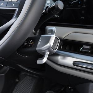 기아 EV3/EV4/EV5/EV9/PV5/TASMAN 차량용 알루미늄 합금 스티어링 휠 기어 변속 노브 보조 버튼 트림 커버