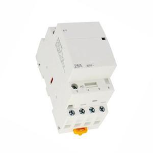 슈나이더 iCT-25A 모듈식 접촉기, 가정용 자동 Din 레일 유형, 2P 2NO 또는 2NC 1NO1NC, 24V, 110V, 220V