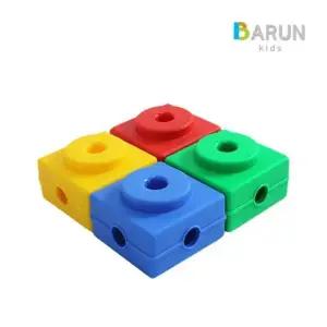 바른키즈 멀티짐 사각블럭 어린이 놀이 체육교구