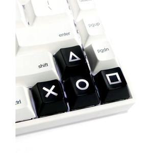 키보드 키캡 화살표 방향 PSP 체리 MX CORSAIR K55 K65 K63 스위치용 백라이트 KEYCHRON C3 PRO K8 K2 버전 RAZER HUNTSMAN MAGGEEE 기계식 게이밍 블랙