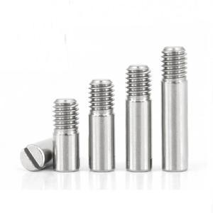 1-10피스 GB878 M2M2.5M3M4M5M6M8M10 304 스테인레스 스틸 핀 샤프호환트 슬롯 원통형 외부 스레드 개방 위