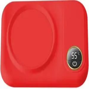 전기 음료 워머 3 온도 설정 컵 히팅 플레이트 USB 코스터 커피 밀크티 시 자동 차단 기능 포함