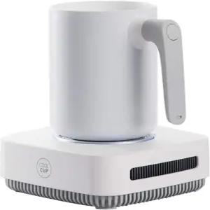 미콕스 컵 쿨러-커피 워머 데스크톱 2IN1 31 F - 46 티 드링크 머그잔 난방 및 냉방 음료 플레이트 물 우유